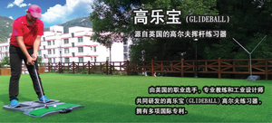 高乐宝高尔夫家用室内外真球挥杆练习(下单送小号推杆毯)